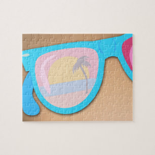 Spaßiger Strand Puzzle