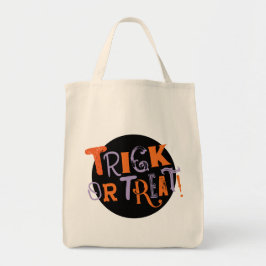 Spaßiger Vintage-Typ Halloween Tragetasche