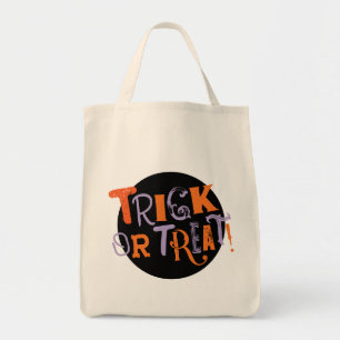 Spaßiger Vintage-Typ Halloween Tragetasche