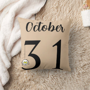 Spaßiges Halloween am 31. Oktober Kissen