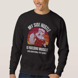 Spaßiges Körpertraining Workout Fitness Sweatshirt