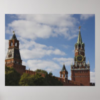 Spasskaya-Turm am Roten Platz, Moskau, Russland