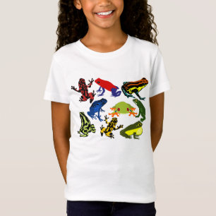 Spaßkinderkinderfroschamphibien! Pfeilbaumfrösch T-Shirt