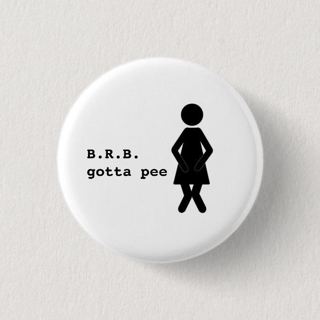 Spaßknopf Button (Vorderseite)