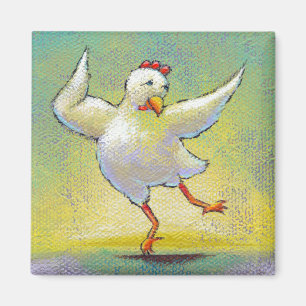 Spaßkunst des interpretierenden Tanzens des Magnet