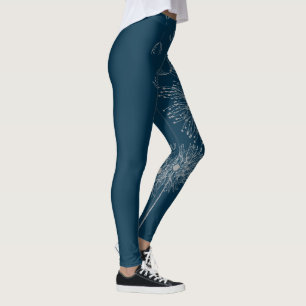 Spaßlöwenzahn-Blumenkunst Leggings