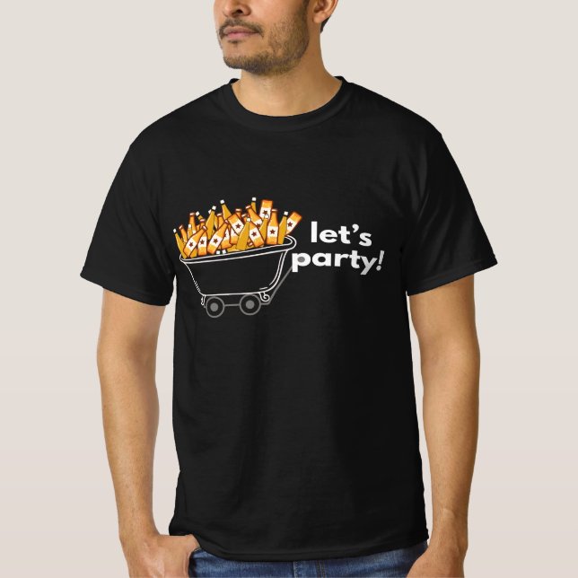 Spaßparty T-Shirt (Vorderseite)
