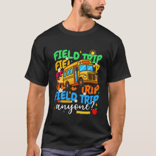 Spaßtag Schulausflug irgendjemand letzter Schultag T-Shirt
