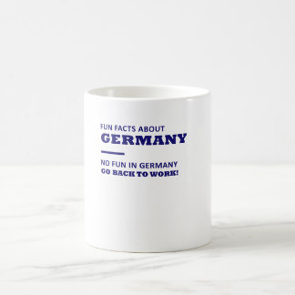 Spaßtatsachen über Deutschland, kein Spaß in Kaffeetasse