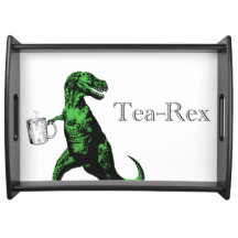 SpaßTyrannosaurus Rex trinkender Tee: Ein Tee-Rex…
