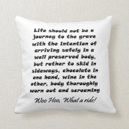 Spaßwitz Throwkissen der lustigen Zitatgeschenke Kissen