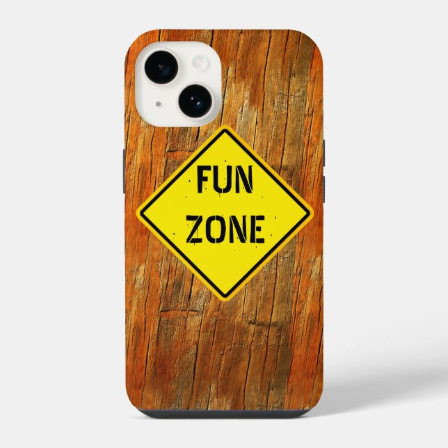Spaßzone iPhone Hülle (Rückseite)
