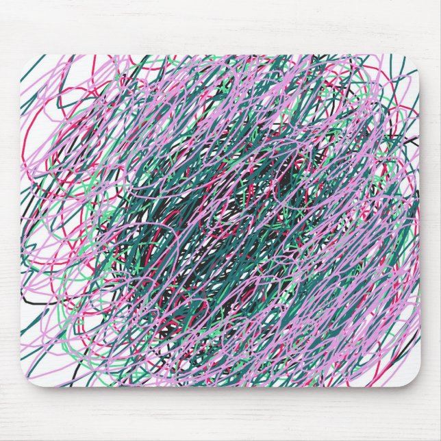 Spastische Garne Mousepad (Vorne)