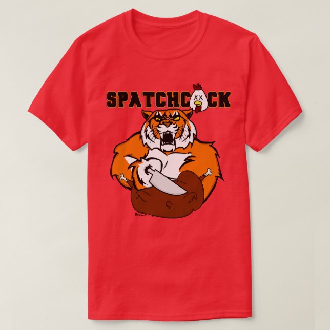 Spatchcock T-Shirt (Design vorne)