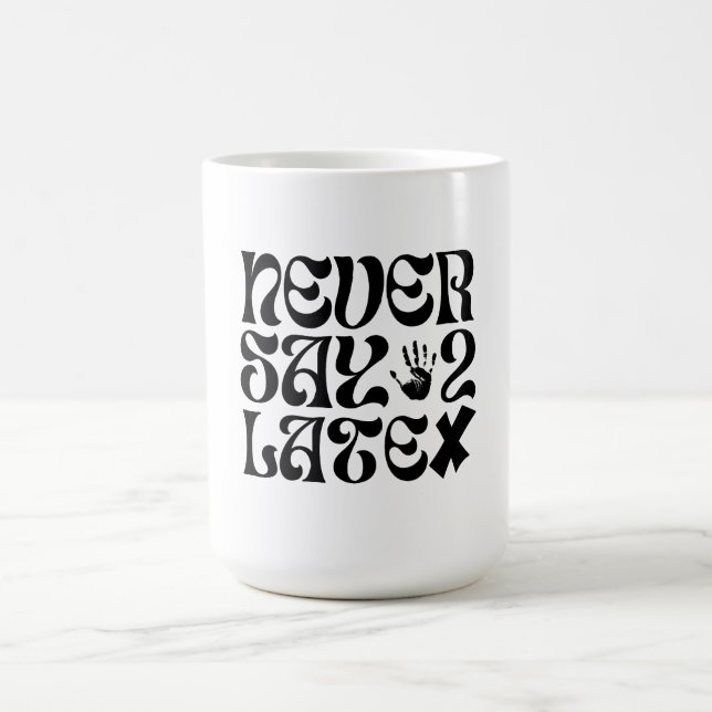 Späte Motivierend Zitate nie sagen Kaffeetasse (Mittel)