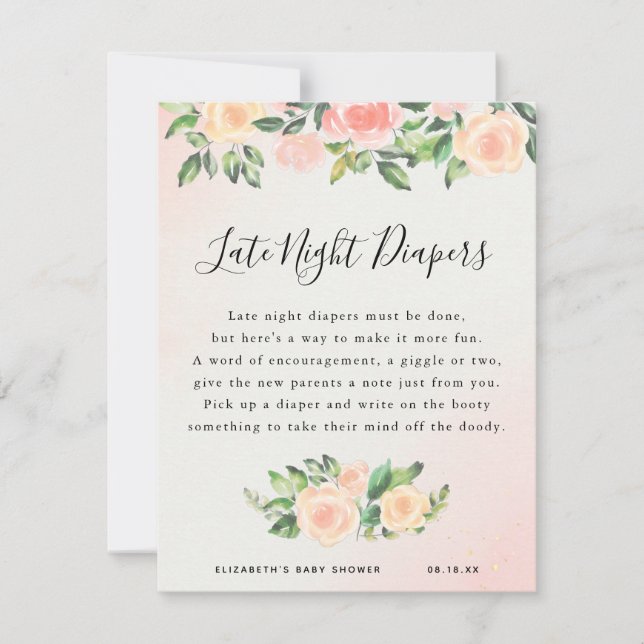 Späte Nachttaucher | Baby Showspiel (Vorderseite)