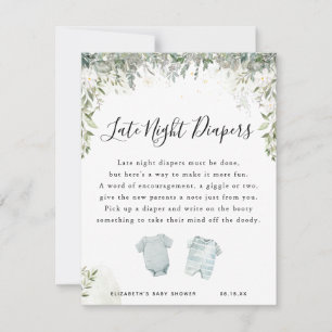 Späte Nachttaucher Baby Showspiel