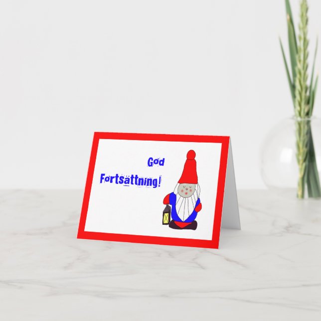 Späte Weihnachtskarte Feiertagskarte (Vorderseite)