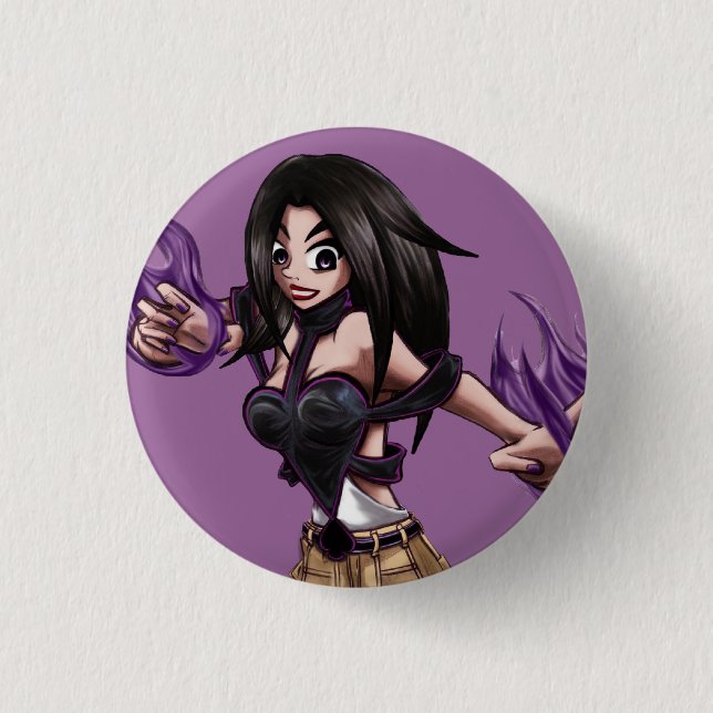 SPATEN Miniknopf (Rosa) Button (Vorderseite)