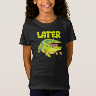 Später Alligator, Spaß im Sommer T-Shirt