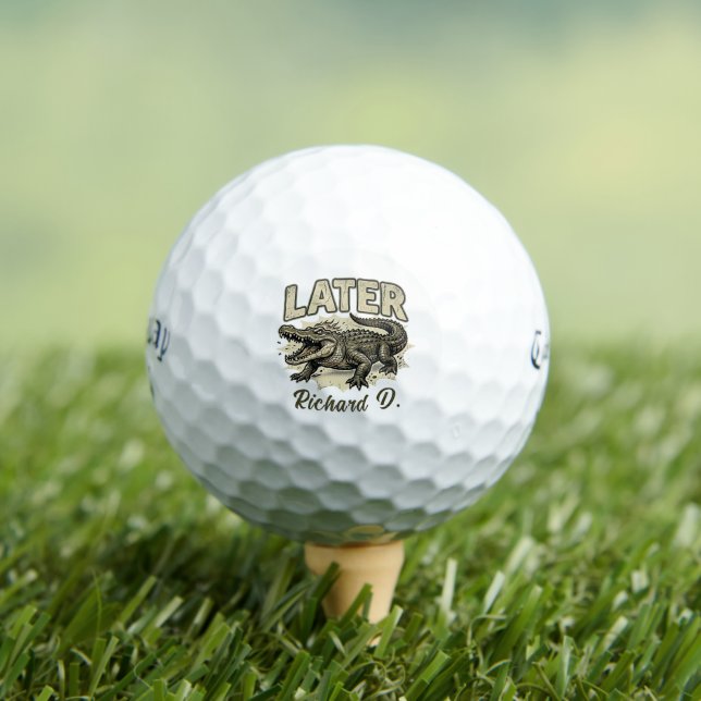 Später Gator Golfbälle - Alligator Callaway Gesche (Insitu T-Shirt)
