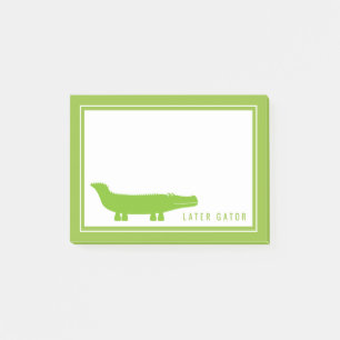 Spater Gator   Siehe Ya später Post-it Klebezettel