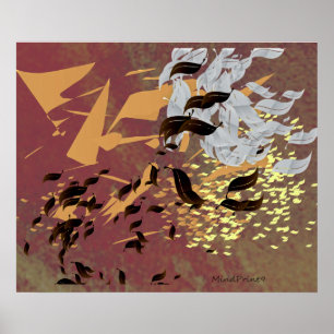 Später Herbst Poster
