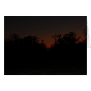 Später Sonnenuntergang