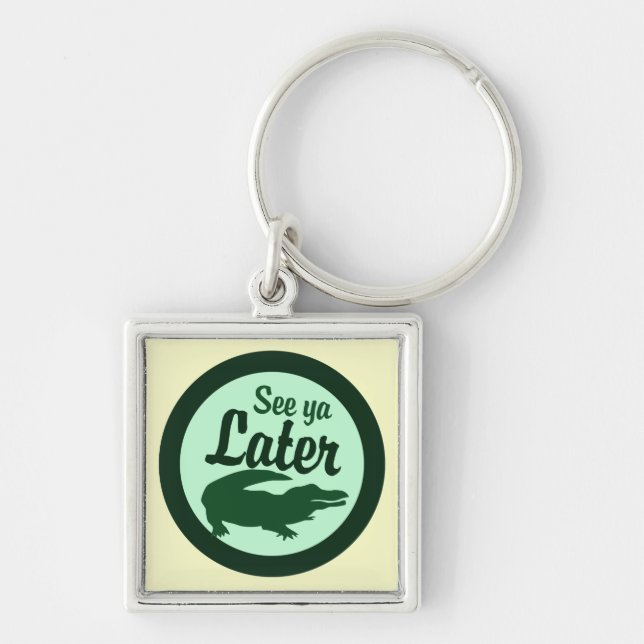 Spätere Alligator Schlüsselanhänger (Vorne)
