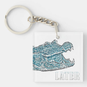 Spätere Alligator Schlüsselanhänger