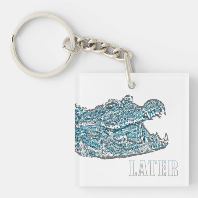 Spätere Alligator Schlüsselanhänger (Vorderseite)