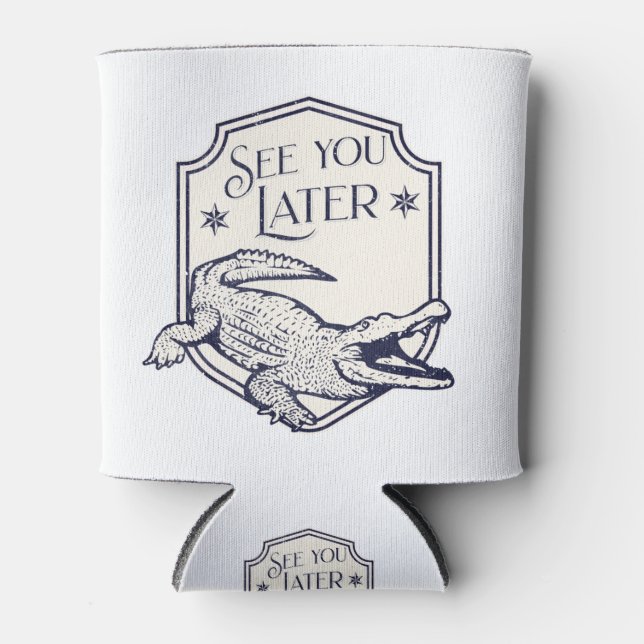 Spätere Alligator sehen Dosenkühler (Vorderseite)