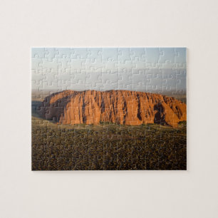Spätes Nachmittagslicht auf Uluru / Ayers Rock, Puzzle