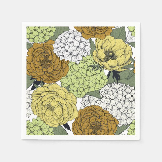 Spätfrühlingspark 2 serviette (Vorderseite)