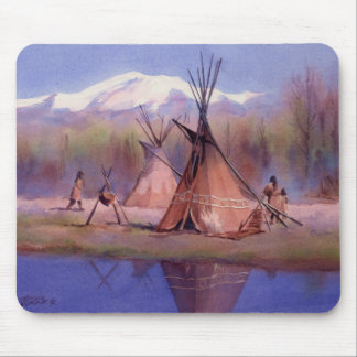 SPÄTSOMMERtipi-LAGER durch SHARON SHARPE Mousepad
