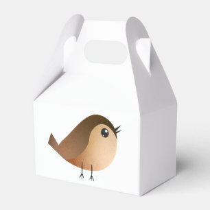 Spatzen-Vogel-Cartoon Geschenkschachtel
