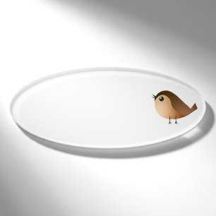 Spatzen-Vogel-Cartoon Namenschild