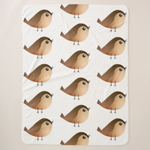 Spatzen-Vogel-Cartoon Sherpadecke