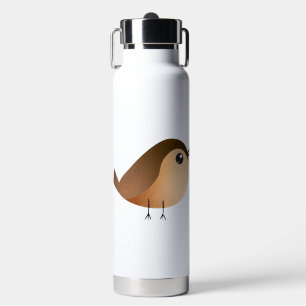Spatzen-Vogel-Cartoon Trinkflasche
