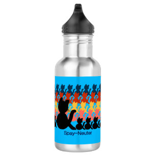 Spay_Neuter Edelstahlflasche