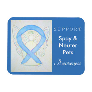 Spay & Neuter Pets Awareness Engel Custom Magnet