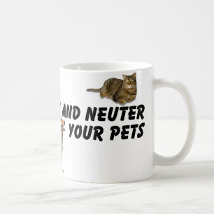 Spay und Neuter Tasse