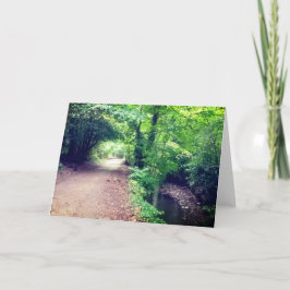 Spazieren entlang des Flusses Karte