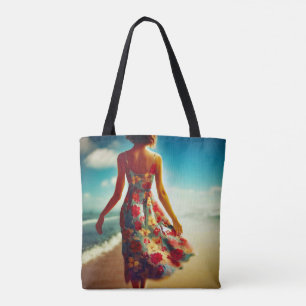 Spazieren Sie am Strand