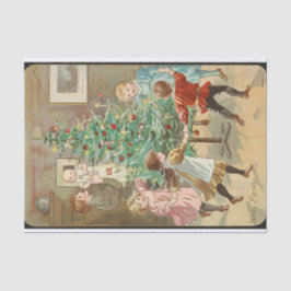 Spazieren Sie durch den Weihnachtsbaum von Jenny N Seidenpapier