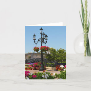 Spazieren Sie durch die Park Landschaft Notecards Karte