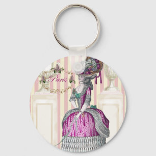 Spazieren Sie entlang der Champs-Élysées Schlüsselanhänger