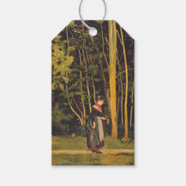 Spaziergang am Waldrand (von Ferdinand Hodler) Geschenkanhänger