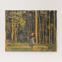 Spaziergang am Waldrand (von Ferdinand Hodler)