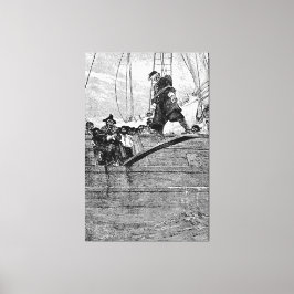 Spaziergang an der Pike Leinwanddruck